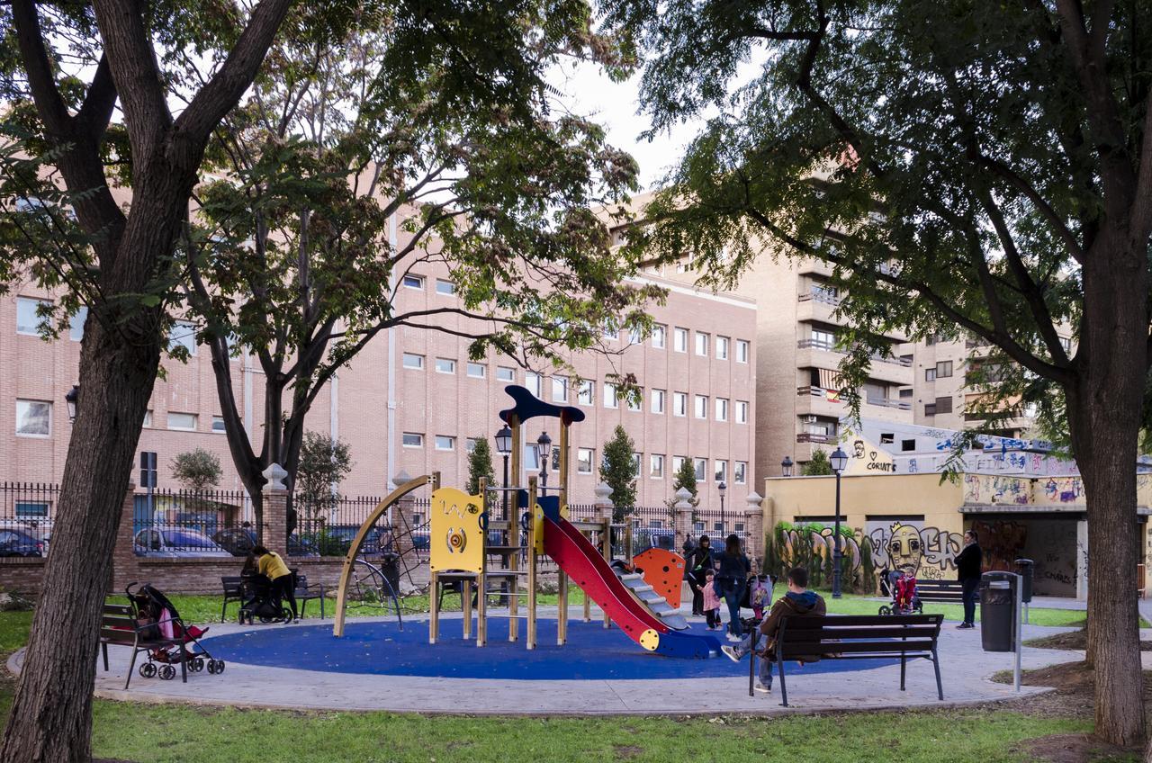 Apartup Viveros Pets Valência Exterior foto